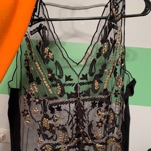 See through tank top